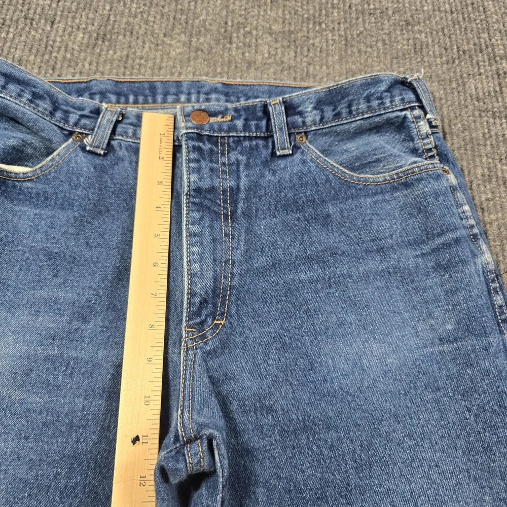 Vintage Calvin Klein Jeans Mens‎ 34x29 Blue Stone Wash Union Made in USA 90s